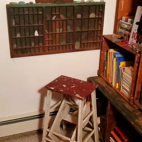 "4"💥SOLD OUT💥Antique Wooden Printers Trays - Picture 12 of 16